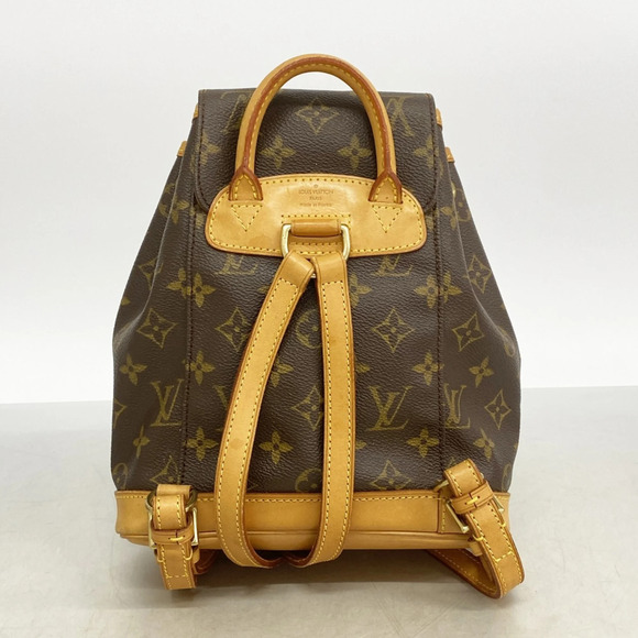 LOUIS VUITTON Authentic Brown Monogram Backpack main image 13